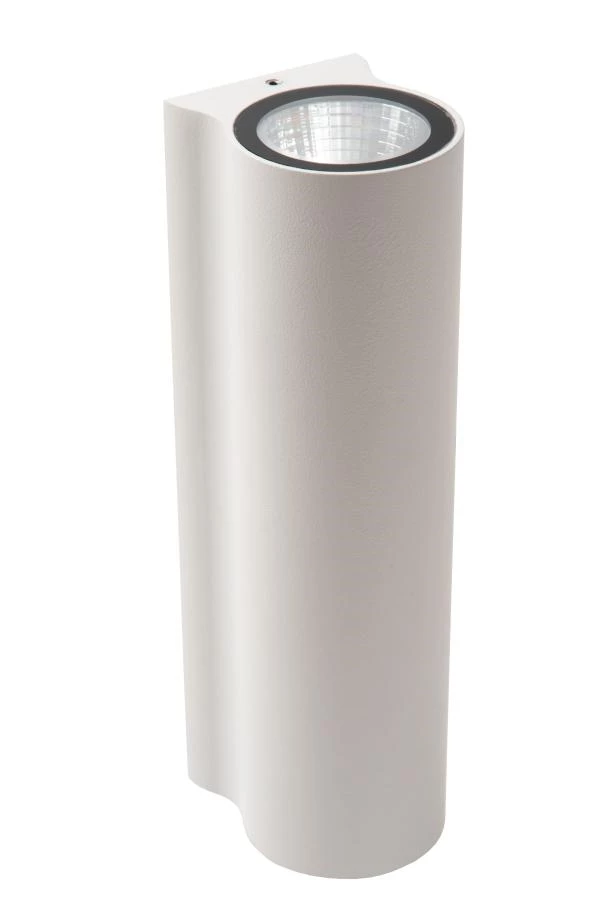 Lucide AKRA - Wandlamp Binnen/Buiten - LED - 2x6,5W 2700K - IP54 - Wit - uitgezet